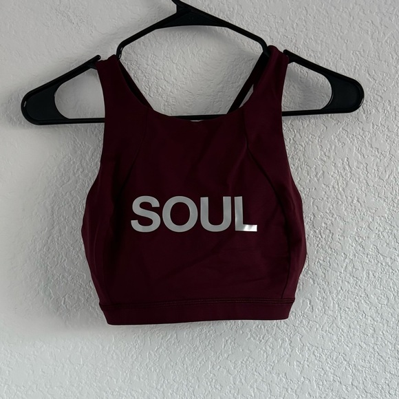 Lululemon soulcycle Free To Be Serene High Neck Sports Bra - Picture 3 of 5